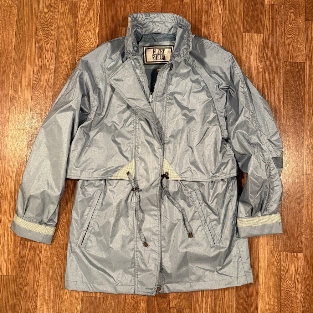 Icy Blue Vintage Fleet Street Fashion Jacket